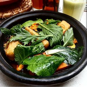 Colombian fusion food with delicious vegetarian options. Innovation in ingredients and always use a kind of typical products from Colombia.  at El Ciervo y El Oso in Bogota