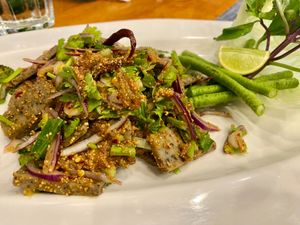 Laab salad at The Planters in Ao Nang