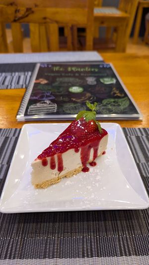 best cheesecake ever! at The Planters in Ao Nang