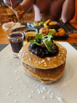 The pancakes were delicious! at The Planters in Ao Nang