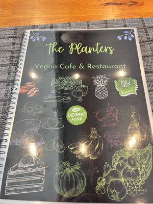 Menu  at The Planters in Ao Nang