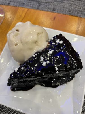 Brownie with ice cream   at The Planters in Ao Nang