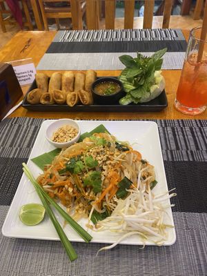 Pad Thai (you can choose the spice level)   at The Planters in Ao Nang