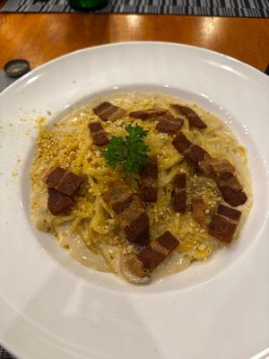 Carbonara 😍 it tasted amazing!! at The Planters in Ao Nang