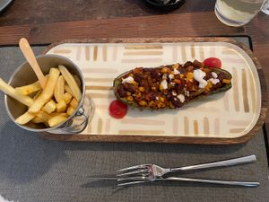 Vegan canoe   at Kućica Sljeme in Zagreb