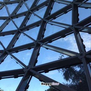 windows of the cafe at Cafe Gala in St Petersburg