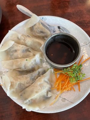 Steamed dumplings 🥟   at Au Lac Royal Vegan Cuisine in Dickson
