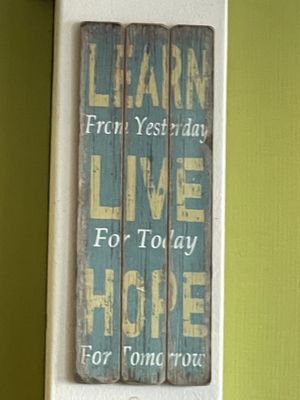 Beautiful signage  at Au Lac Royal Vegan Cuisine in Dickson