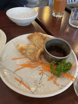 Dumplings 🥟   at Au Lac Royal Vegan Cuisine in Dickson