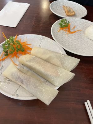 Duck soy wraps   at Au Lac Royal Vegan Cuisine in Dickson
