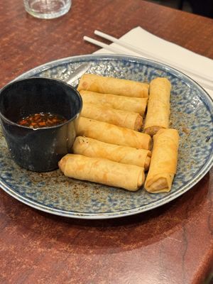 Spring rolls  at Au Lac Royal Vegan Cuisine in Dickson