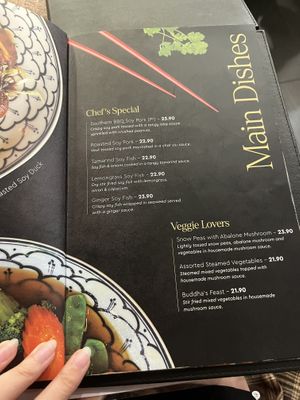   at Au Lac Royal Vegan Cuisine in Dickson