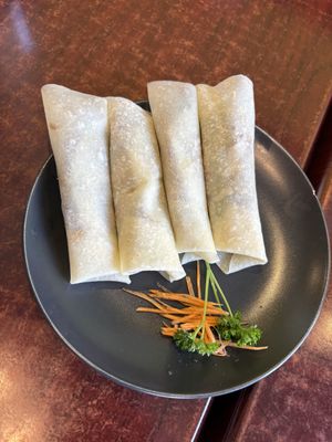 Duck rolls  at Au Lac Royal Vegan Cuisine in Dickson