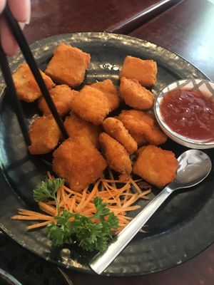 Soy nuggets. By far the best   at Au Lac Royal Vegan Cuisine in Dickson