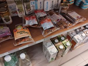 Vegan meats at Ervanário Portuense in Porto