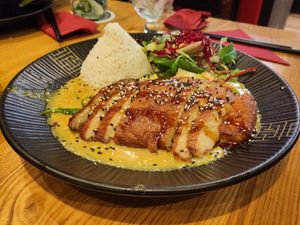 Vegane Ente in Erdnusssoße at Miss Hoi An  in Muehldorf