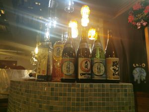 Jap beers at ChiQ Japanese Restaurant in Nairobi
