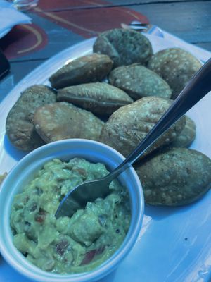Sopaipillas   at Antiguo Sueño Restorán in San Jose De Maipo