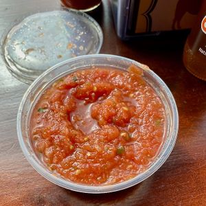 Delicious, fresh salsa at El Burro - Northside in Pittsburgh