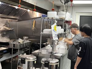  The kitchen   at Yat Ka Mein Noodle House in Cincinnati