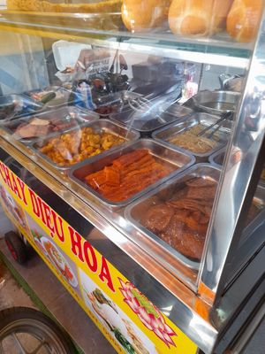 Com chay selection at Diệu Hoa in Ho Chi Minh City