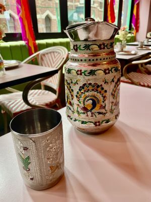 Serving jug & glass  at Daughter In Law in Melbourne