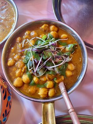 Old Delhi Vegan Chana Masala  at Daughter In Law in Melbourne