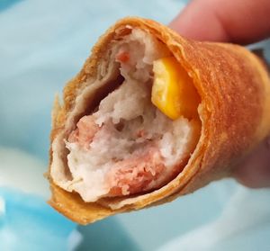 Sausage roll 😋 delicious at Shu Vegetarian 典蔬 in Central Singapore