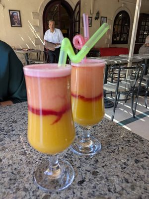 Florida (non alcoholic) cocktail at Jamboree Restaurant  in Luxor