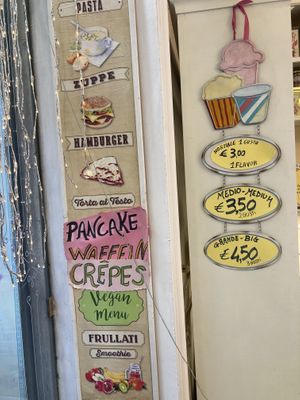 Menu  at Caffè Bistrot Monnalisa in Assisi