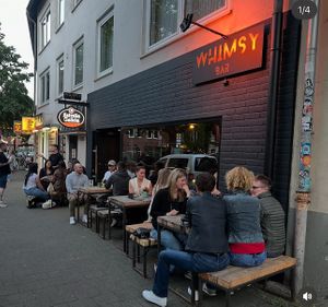   at WHIMSY bar in Muenster