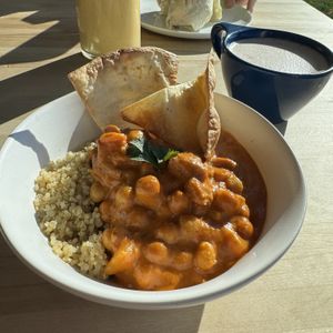 Mijoté madras  at Café Paleta in Quebec