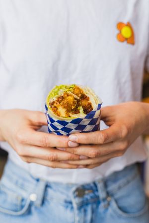 Wrap césar 
//
Caesar wrap  at Café Paleta in Quebec