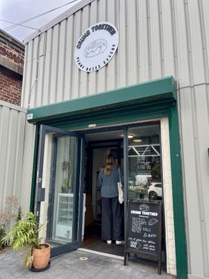 Exterior of shop   at Crumb Together in Liverpool