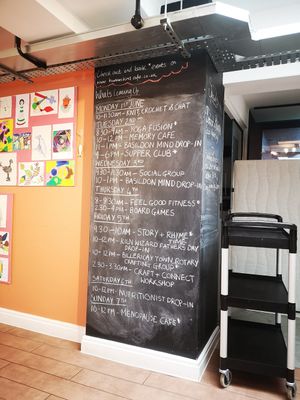 Lots of activities for everyone in the community to enjoy at Human Kind Cafe in Billericay