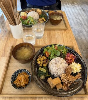   at PLANT-BASED CAFE ANDPON in Osaka