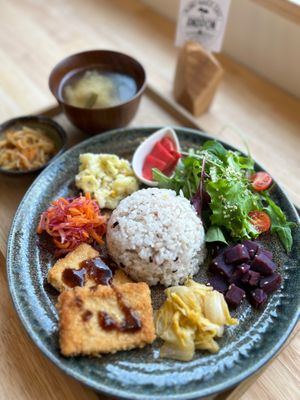  at PLANT-BASED CAFE ANDPON in Osaka