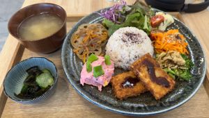  at PLANT-BASED CAFE ANDPON in Osaka