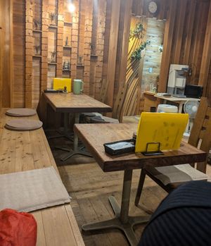 Very relaxing atmosphere with Jazz bgm. at Yosshi Seisakusho Ramen - よっしー製作所 in Komatsu