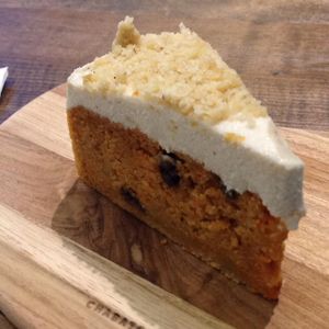 carrot cake at Veganerie - Mercury Ville in Bangkok