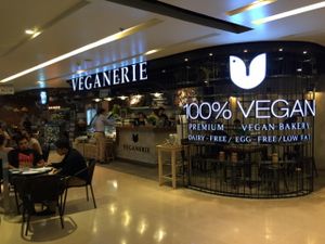 outside at Veganerie - Mercury Ville in Bangkok