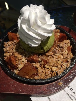 Apple Crumble at Veganerie - Mercury Ville in Bangkok