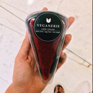 Red Velvet Cake at Veganerie - Mercury Ville in Bangkok