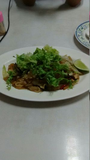 PB toast with granola and sweetened coconut sauce at Veganerie - Mercury Ville in Bangkok