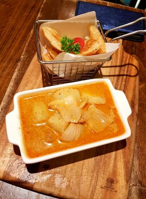 Vegan dish at Veganerie - Mercury Ville in Bangkok