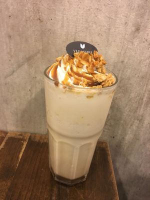 Caramel milkshake  at Veganerie - Mercury Ville in Bangkok