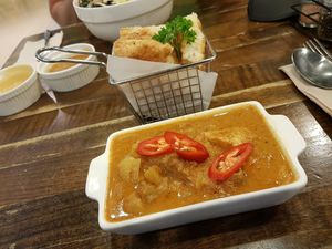 Massaman curry at Veganerie - Mercury Ville in Bangkok