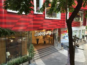 The shopping mall entrance. Veganerie is up on the 4th floor. at Veganerie - Mercury Ville in Bangkok