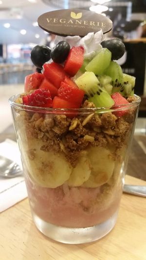 Vegan Ice Cream Dessert at Veganerie - Mercury Ville in Bangkok