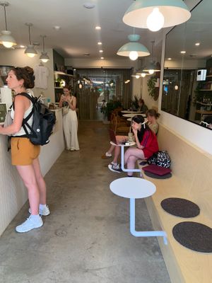 Interior at Cass Cafe in Montreal